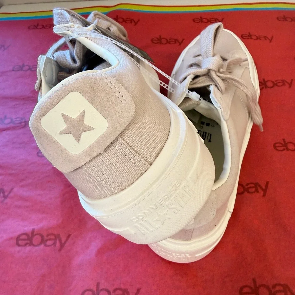 NEW Converse Chuck Taylor All Star Cruise Sneakers W12 M10.5 Beige PlatformRetro - Picture 9 of 15